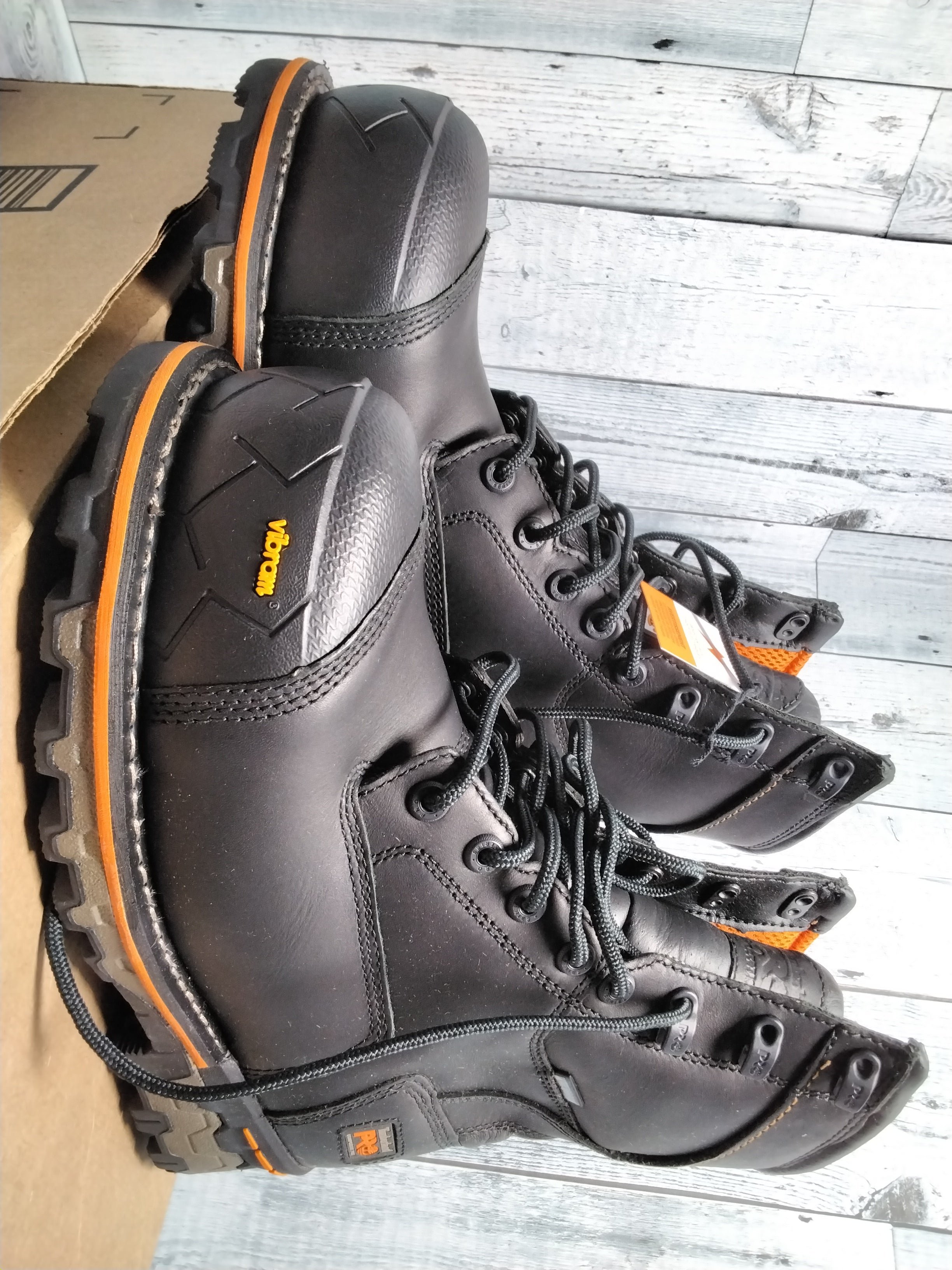 Timberland PRO Men's Boondock 8" Puncture Resistant Waterproof Industrial Boot (7915354128622)